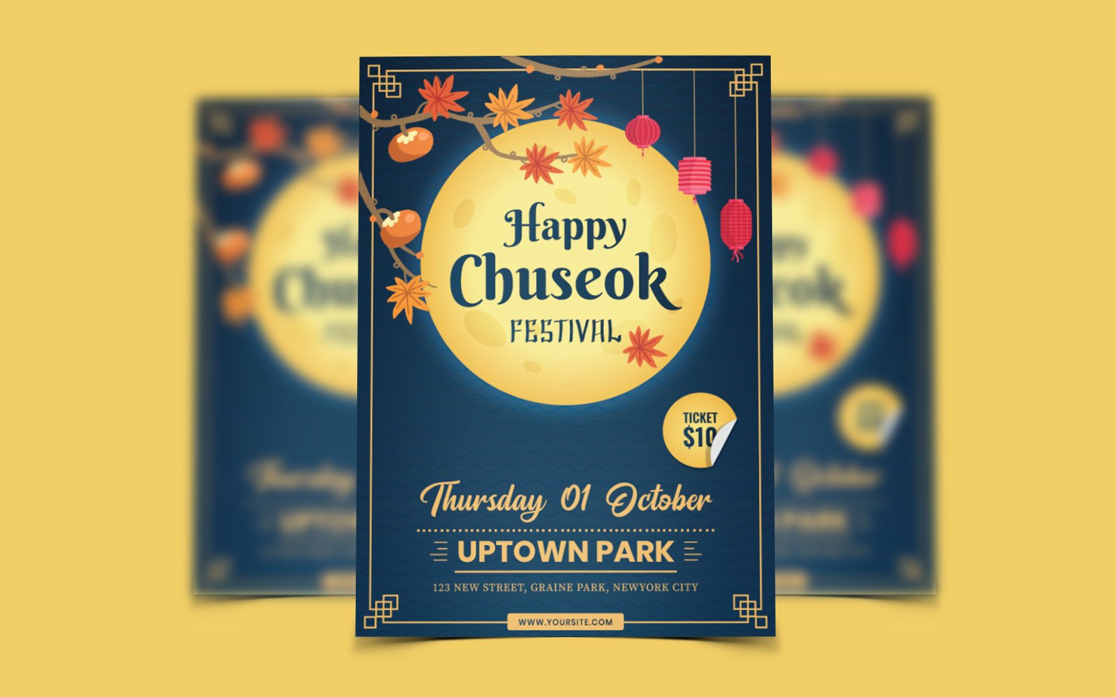 Chuseok Festival - Corporate Identity Template