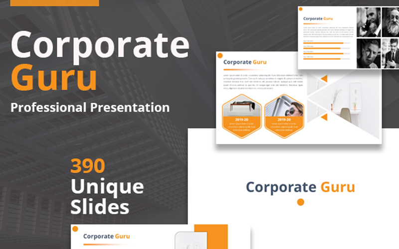 Corporate Guru - Keynote template