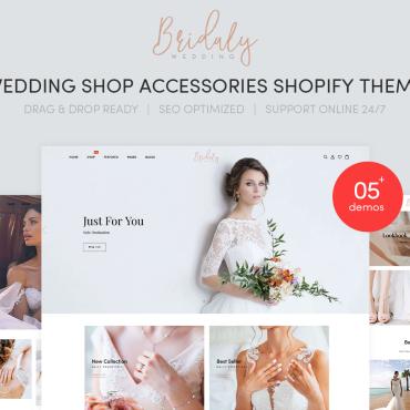 Dresses Bridal Shopify Themes 122276