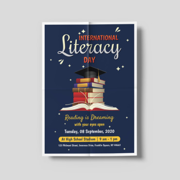 Literacy Day Corporate Identity 122293