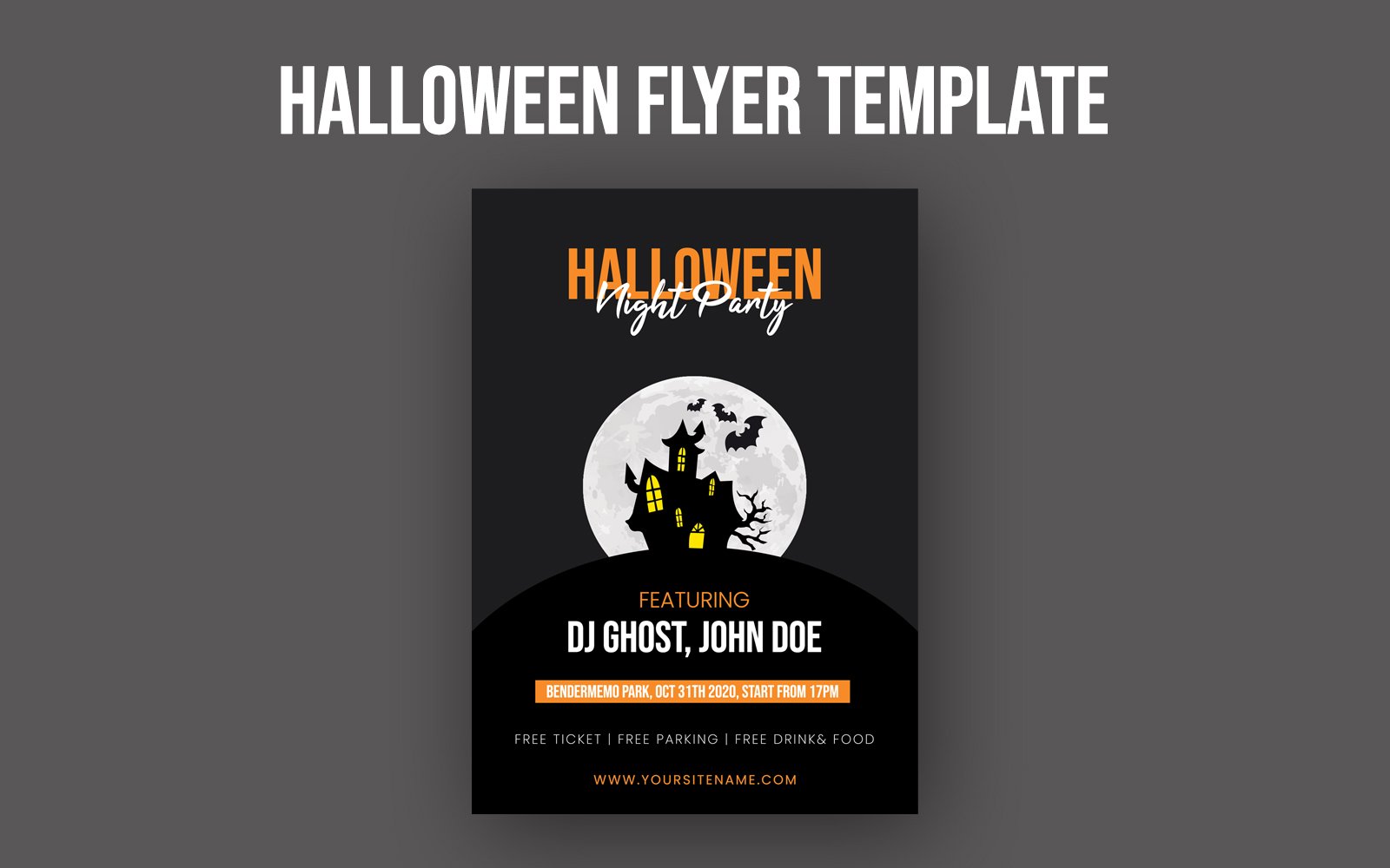 Halloween Flyer Template - Corporate Identity Template