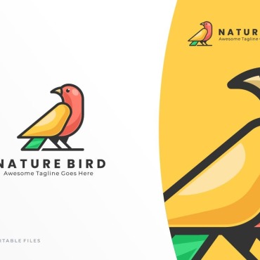 Bird Modern Logo Templates 122364