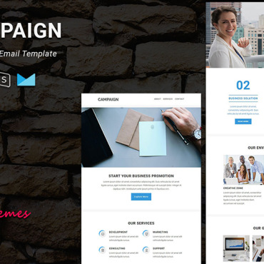 Corporate Business Newsletter Templates 122457