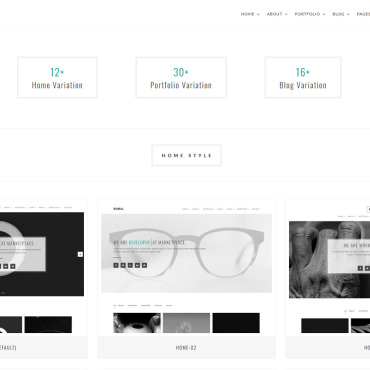 Agency Bootstrap Responsive Website Templates 122463
