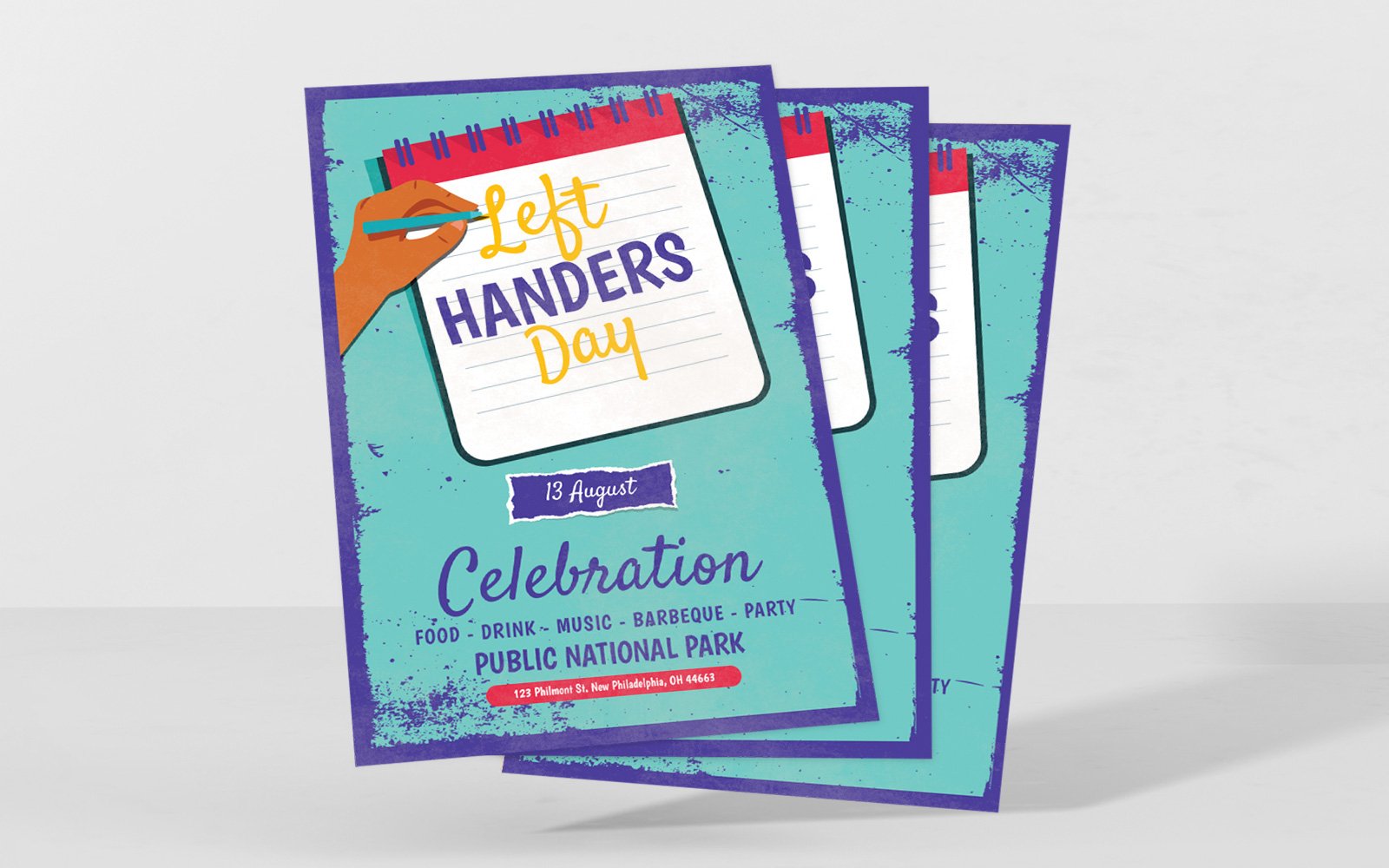 International Left Handers Day - Corporate Identity Template