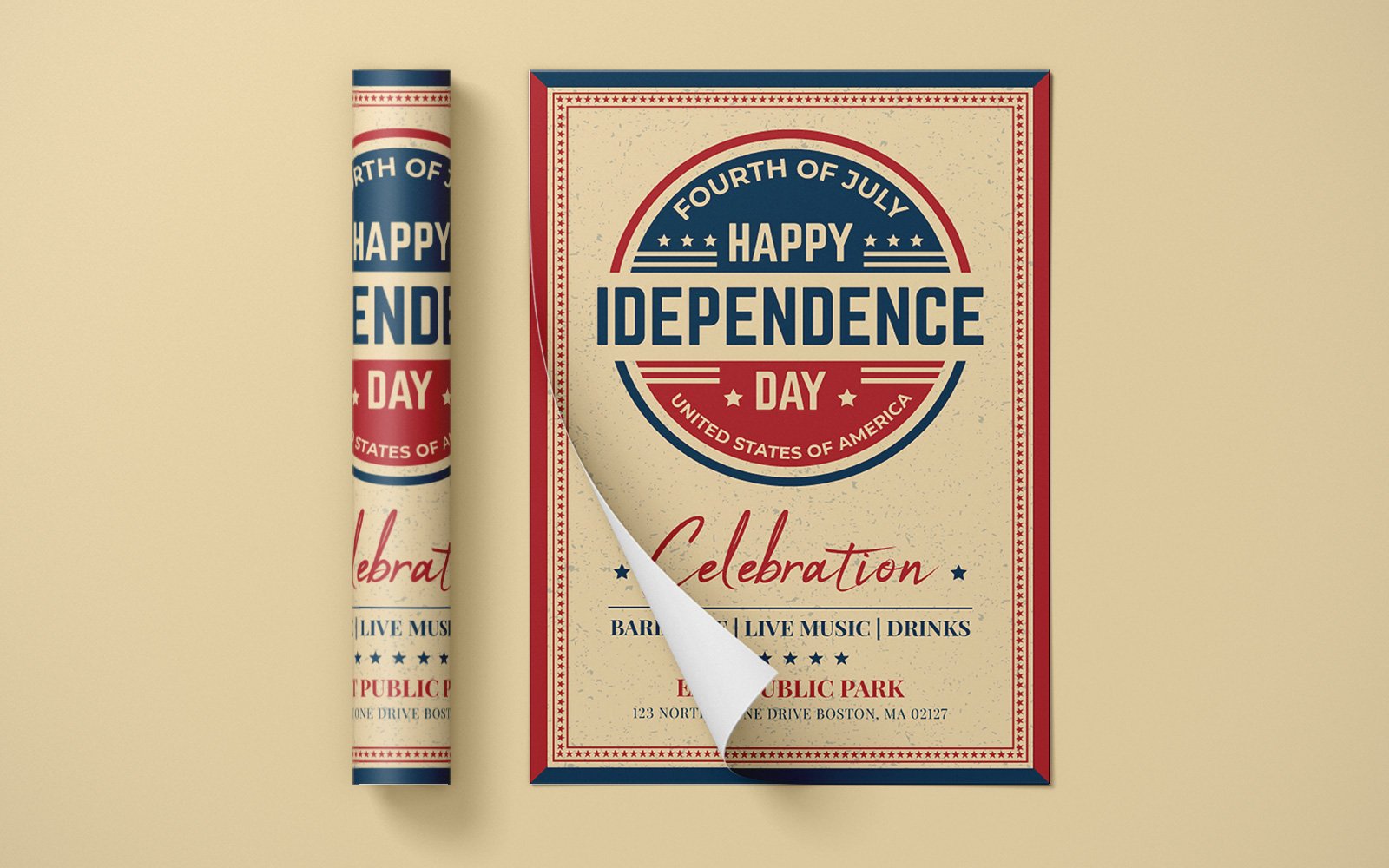 USA Independence Day - Corporate Identity Template