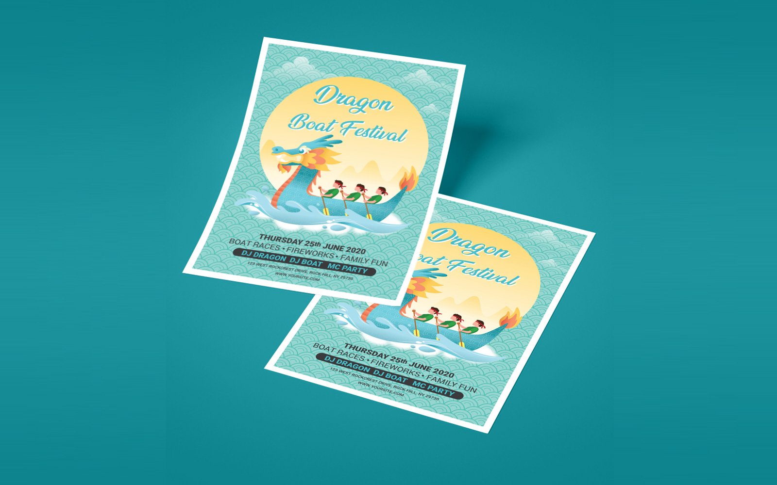 Dragon Boat - Corporate Identity Template