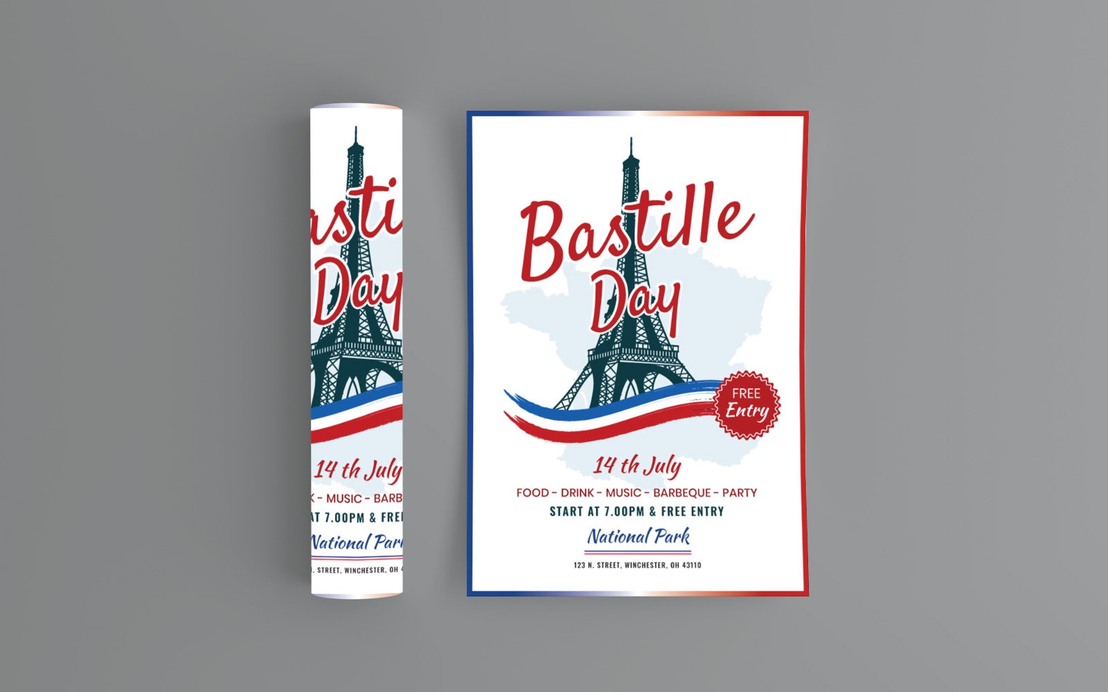 Bastille Day - Corporate Identity Template