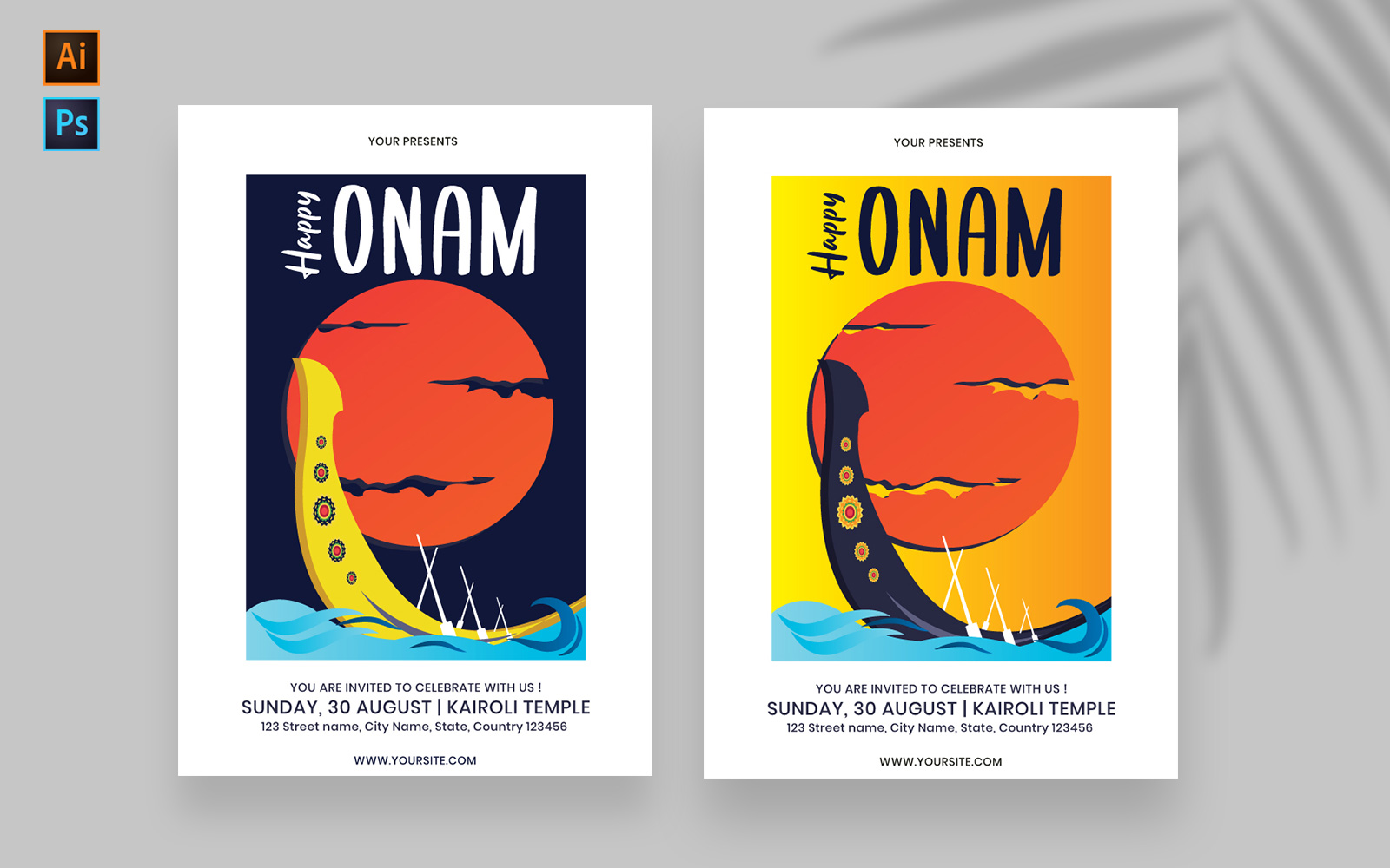 Onam Festival - Corporate Identity Template