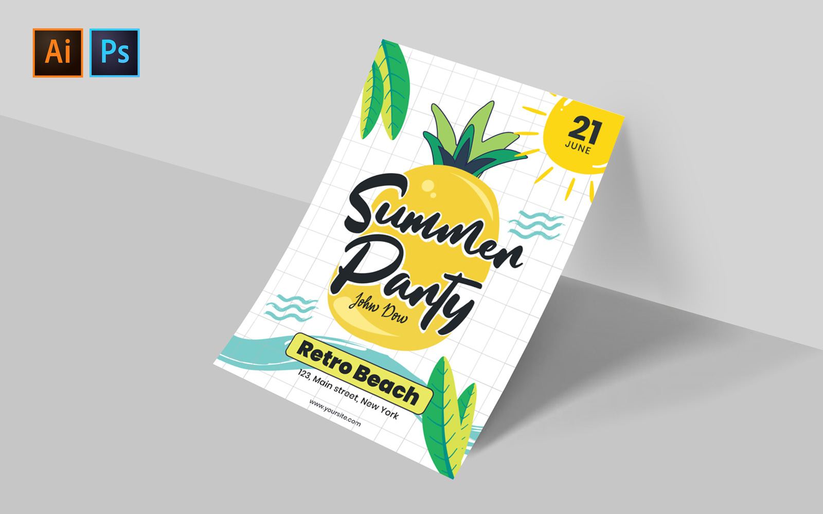 Summer Party - Corporate Identity Template