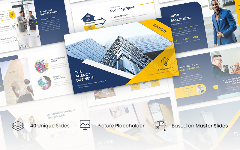 The Agency – Business - Keynote template