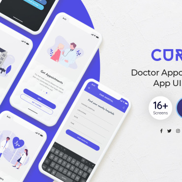 Doctor Appointment UI Elements 122680