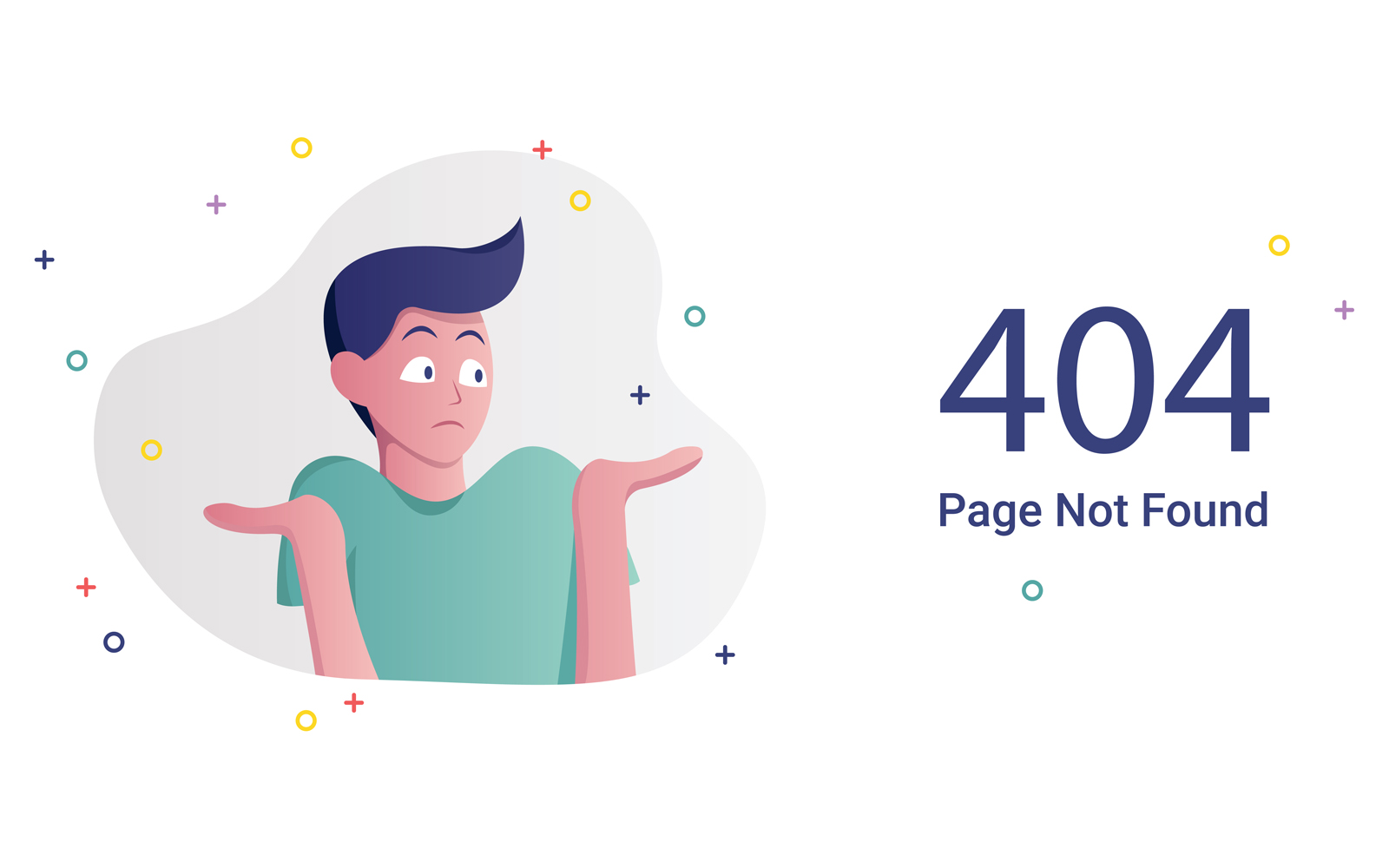 Error Page Not Found - Illustration