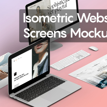 Website Mockup Product Mockups 122838