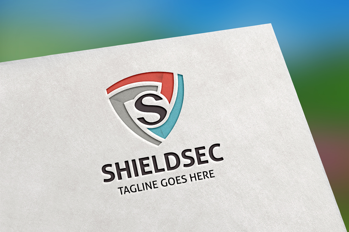Shield Secure (Letter S) Logo Template