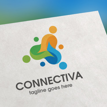 Company Connect Logo Templates 122969