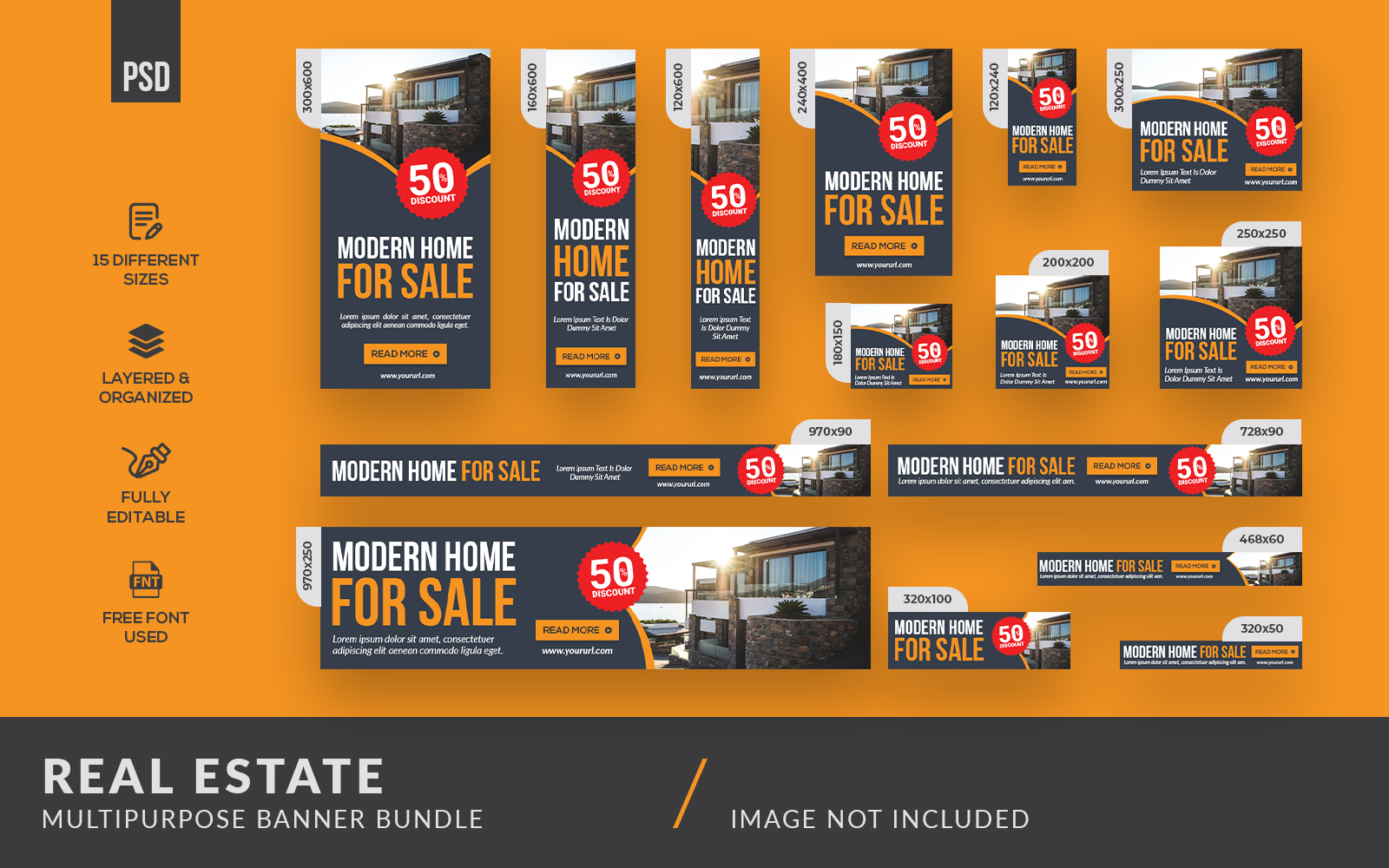 Real Estate Multipurpose Banner Bundle - Corporate Identity Template