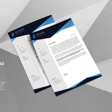 Template Abstract Corporate Identity 123023