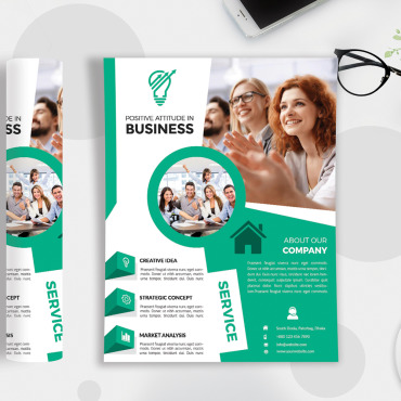 Agency Flyer Corporate Identity 123027