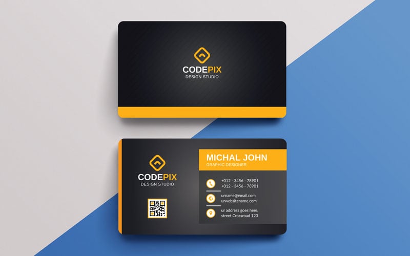 Codepix -  Business Card - Corporate Identity Template