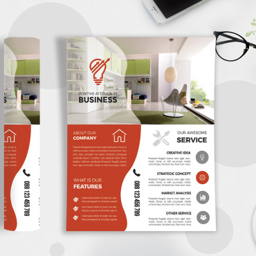 Agency Flyer Corporate Identity 123029