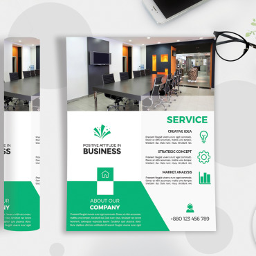 Agency Flyer Corporate Identity 123064