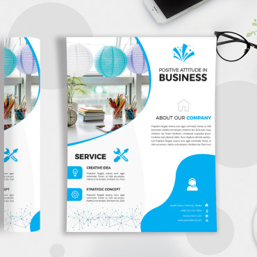 Agency Flyer Corporate Identity 123067