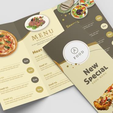 Menu Pizza Corporate Identity 123071