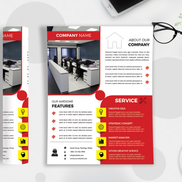 Agency Flyer Corporate Identity 123076