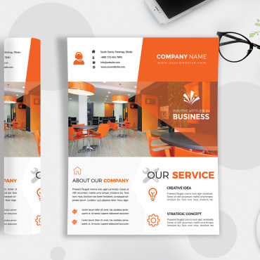 Agency Flyer Corporate Identity 123077