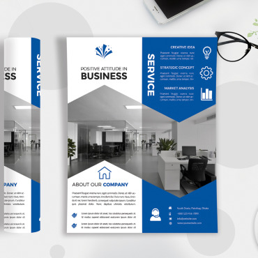 Agency Flyer Corporate Identity 123078