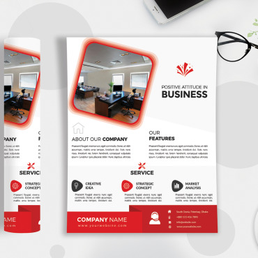 Agency Flyer Corporate Identity 123082