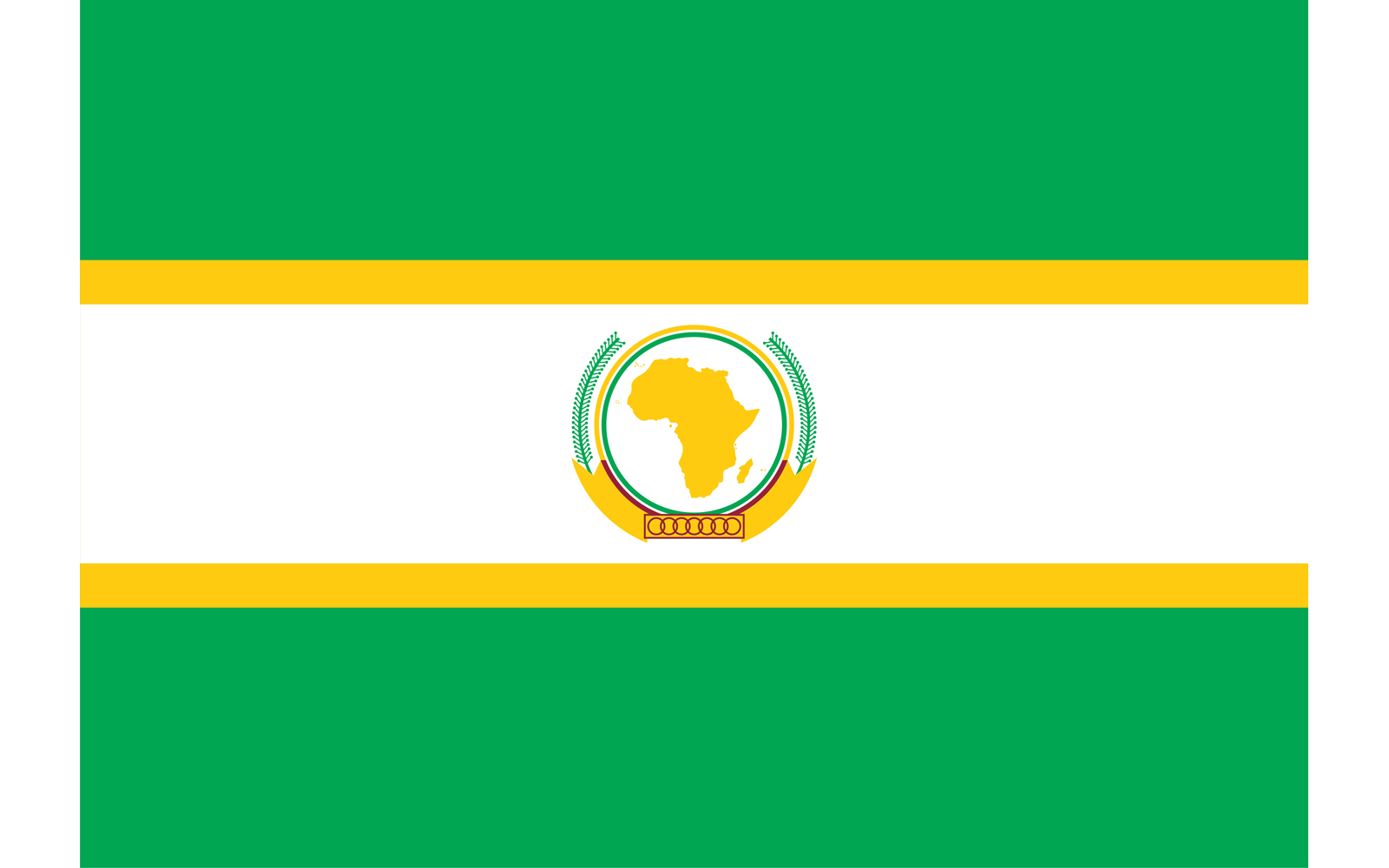 African Union Flag - Illustration