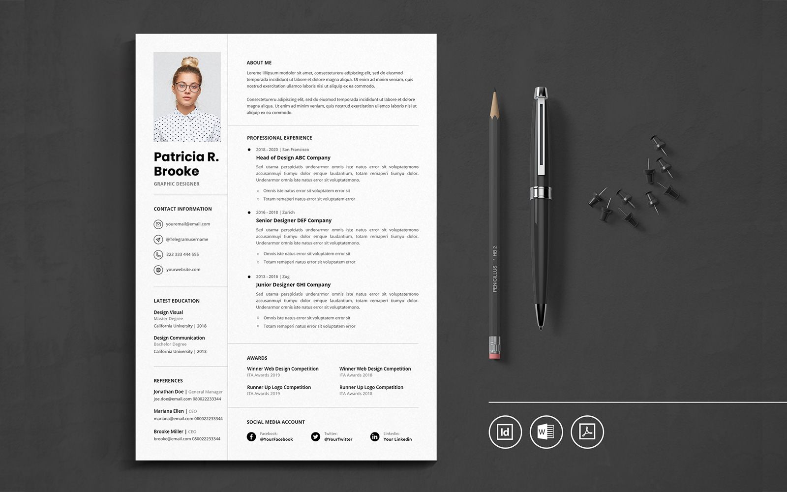 CV vol.57 Resume Template