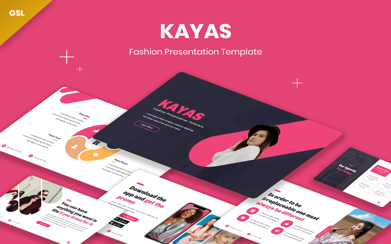 Kayas - Fashion Google Slides