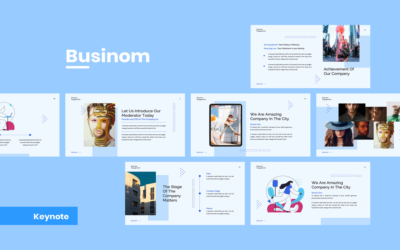 Businom - Business - Keynote template