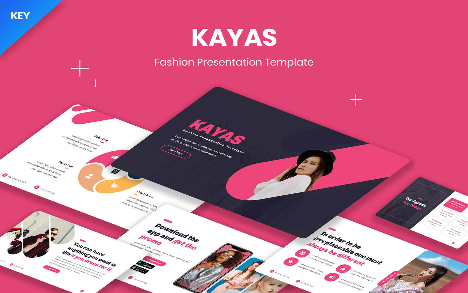 Kayas - Fashion - Keynote template