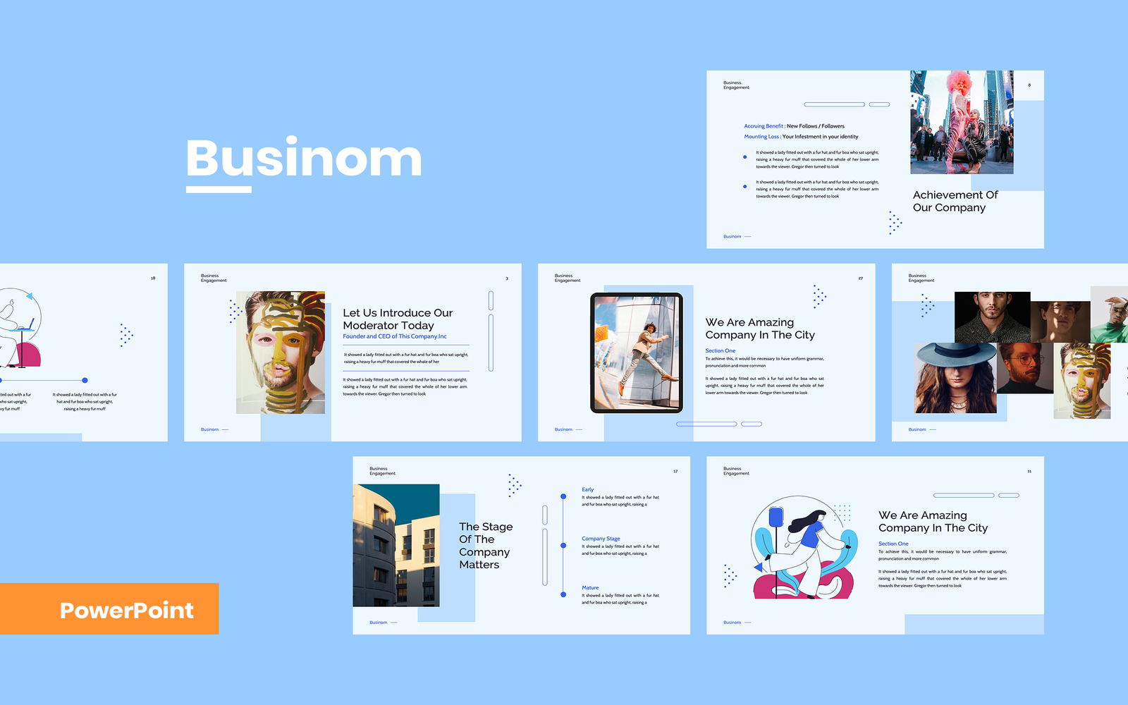 Businom - Business PowerPoint template