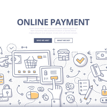 Cardbuypaymentscreendoodlebankingconceptinternetpurchasewirelesspay   123361