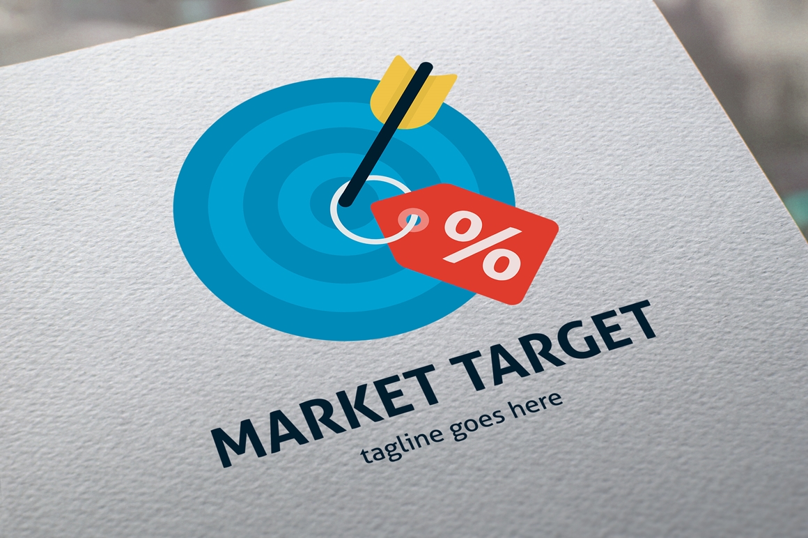 Market Target Logo Template