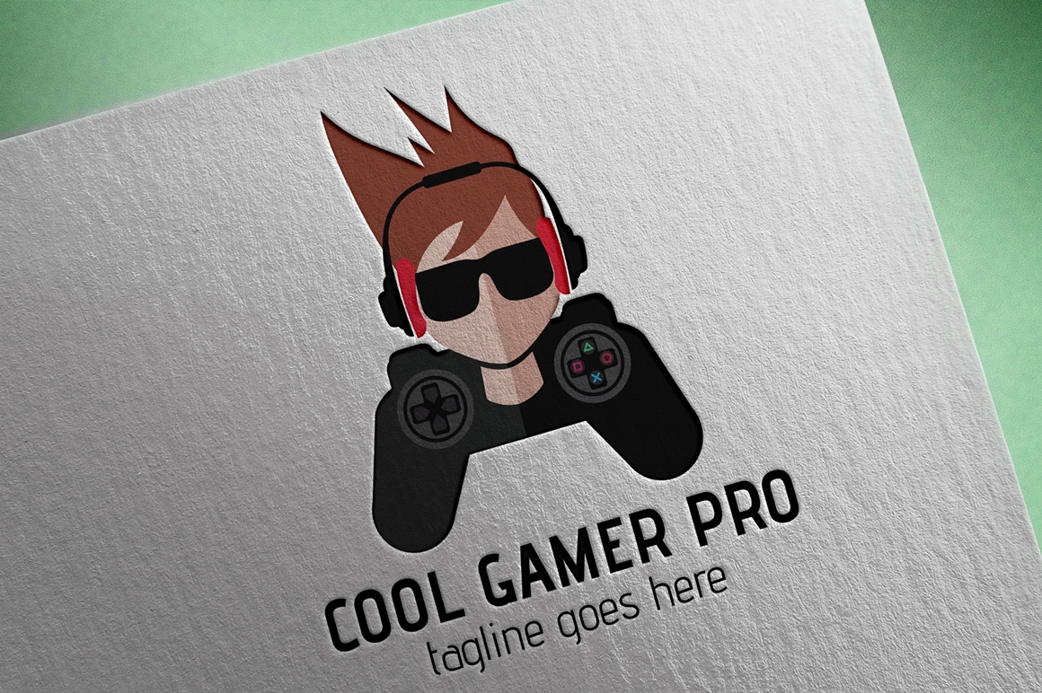 Cool Gamer Pro Logo Template