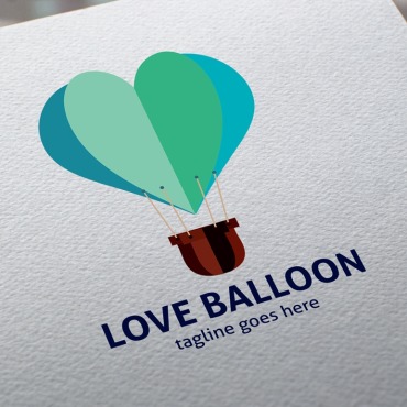 Model Balloon Logo Templates 123487