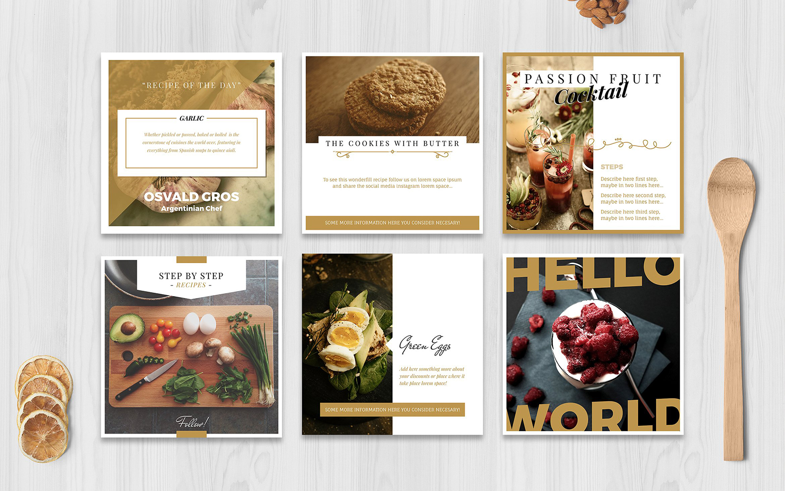 Food Social Media Template