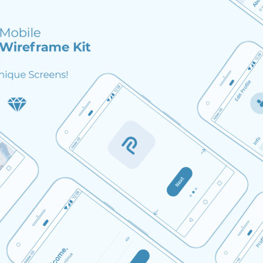 Mobile Wireframe UI Elements 123610