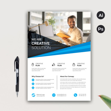 Flyer Business Corporate Identity 123808