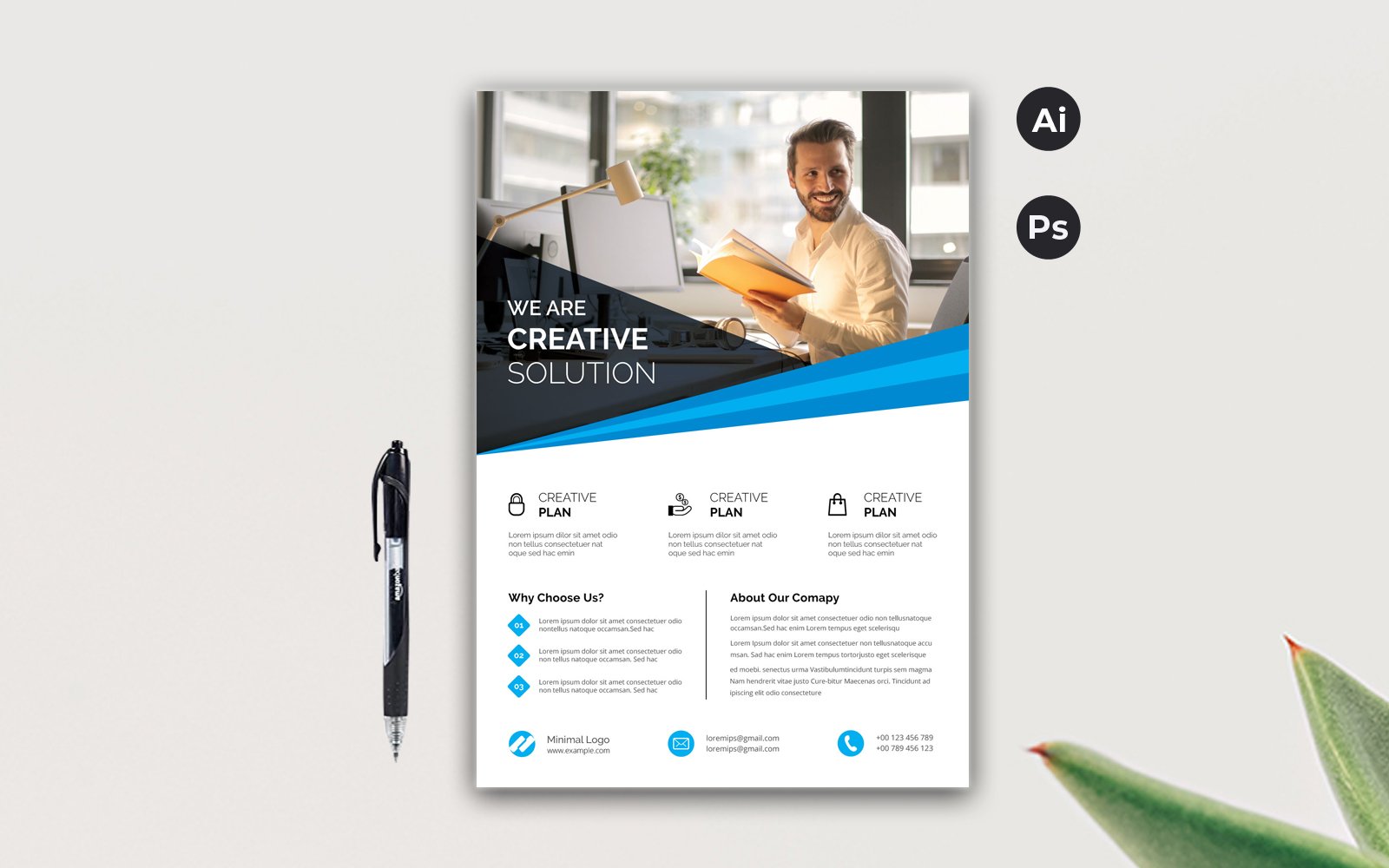 Stylish Flyer - Corporate Identity Template