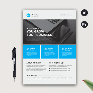 Flyer Business Corporate Identity 123809