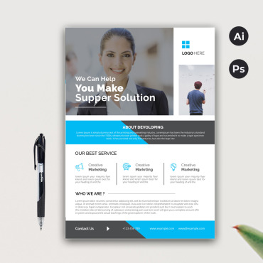 Flyer Business Corporate Identity 123810