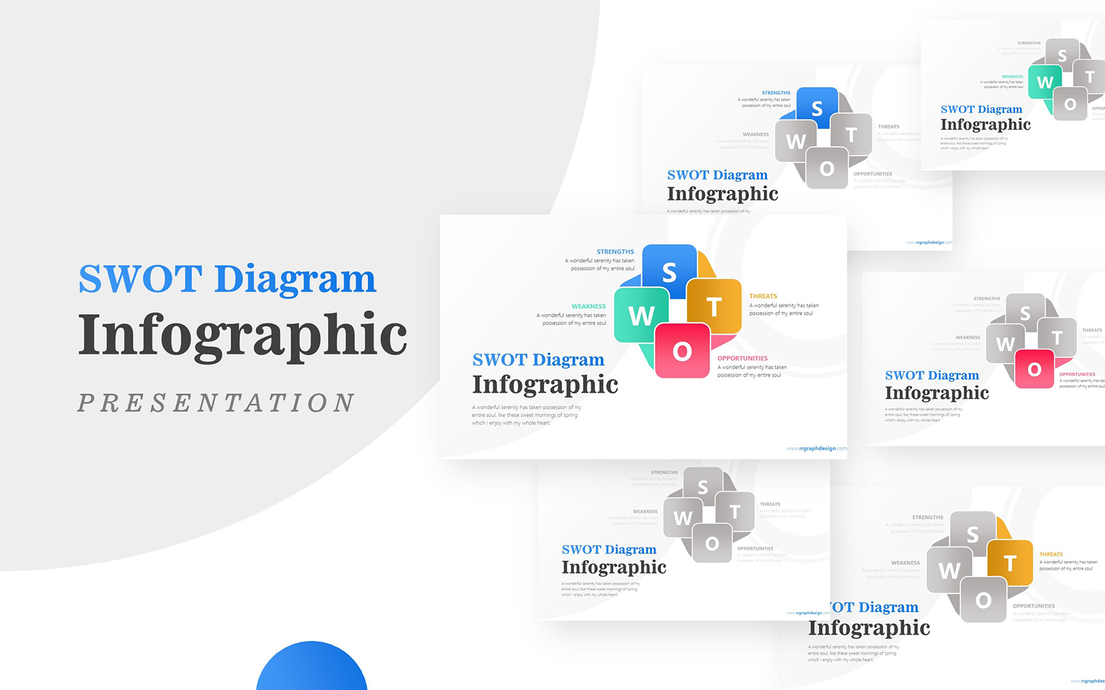 Modern SWOT Management For Strategic Analysis Infographic PowerPoint template