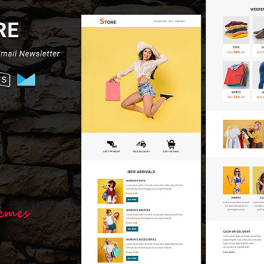Email Mailchimp Newsletter Templates 123957